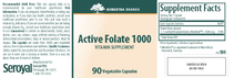 Load image into Gallery viewer, Active Folate 1000
