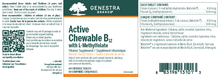 Load image into Gallery viewer, Active Chewable B12 with L-Methylfolate
