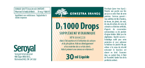 D3 1000 Drops