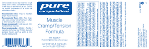 Muscle Cramp/ Tension Formula