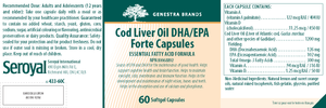 Cod Liver Oil DHA/EPA Forte